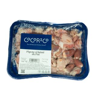 Pipote și inimi de pui