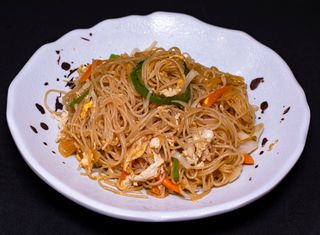 40. Fideos De Arroz Con Verdura