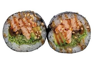 110.Futomaki - Losoś Grill (6szt.)