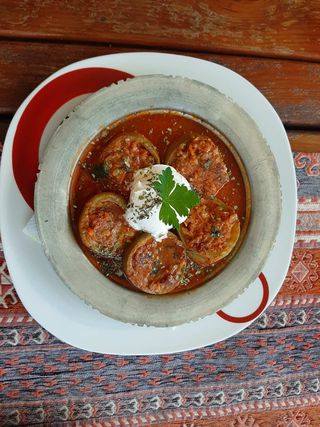 Tikvice u sosu sa pavlakom