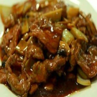 Ternera con salsa de ostras