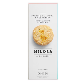 Milola Galletas De Naranja Con Almendra Y Cardamomo Sin Gluten (140 G.)