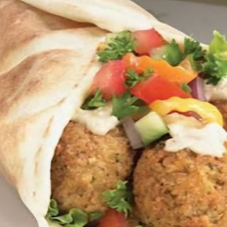 Piadina falafel