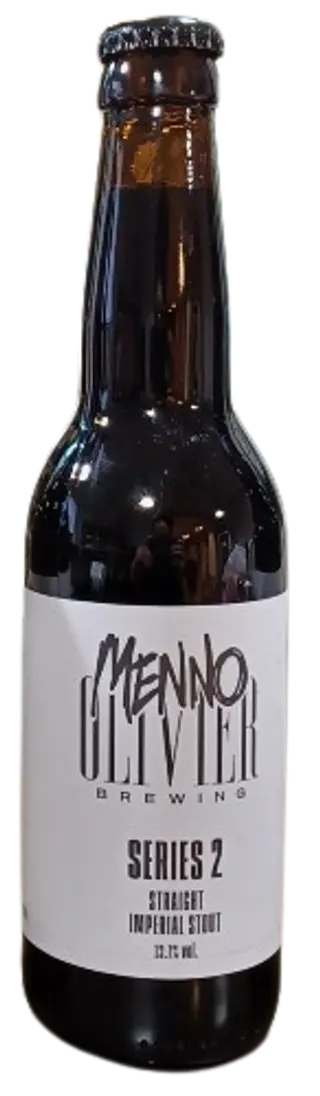 Series 2: Straight Imperial Stout Menno Olivier Brewing Botella