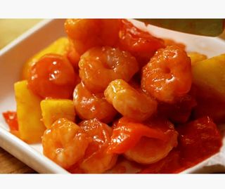 44.Gambas Fritas Agridulces (salsa aparte)