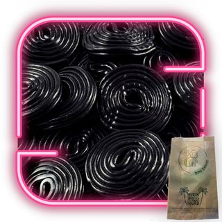 Discos Regaliz Negro Por 2Uds.