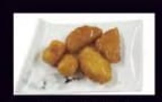 Frutta fritta caramellata