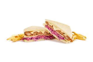 Pulled Pork Club sandwich