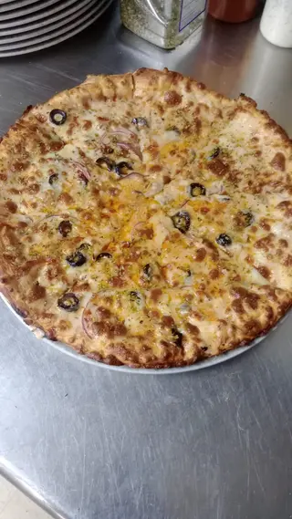 Pizza Atun mediana