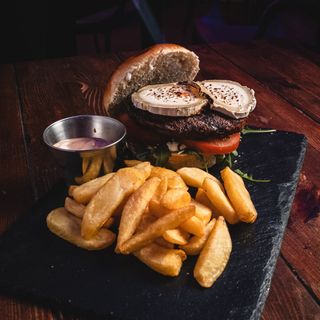 Hamburguesa Rulo de cabra