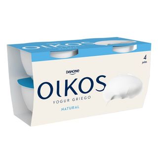 Yogur Danone Oikos Griego Natural 4X110 Gr. (20244729)
