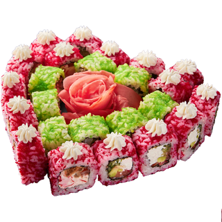 Суші-торт Love You (3 роли, 24 шт., 860 г)