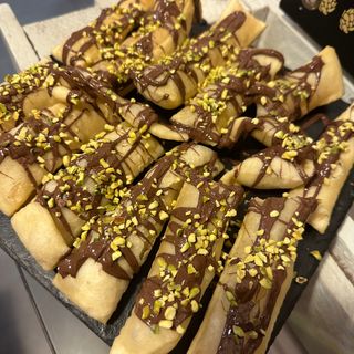 Chiacchiere alla Nutella Grandi 