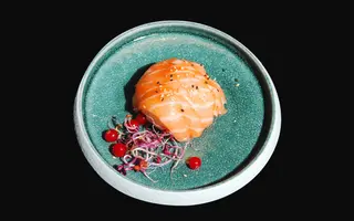 131. Chirashi salmon