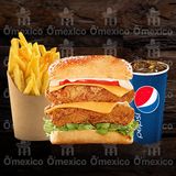 Double Chicken Burger