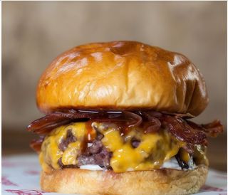 Hamburguesa Capitán América