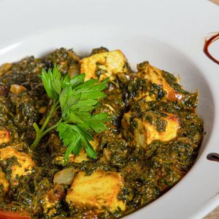 Palak Paneer (Espinacas y queso)