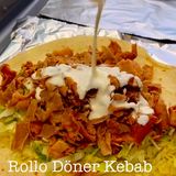 Rollo Döner Kebab de Pollo y Ternera