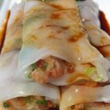 Rice rolls with pork 