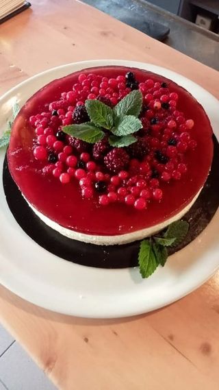 Cheesecake ai frutti di bosco