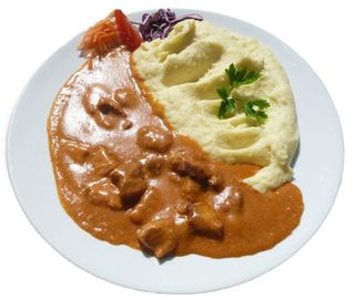 Delicioasa de porc cu piure 