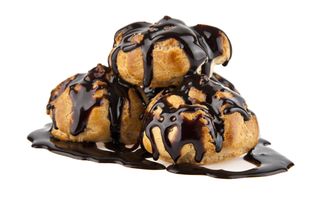 Profitterol al cioccolato - 3 pezzi
