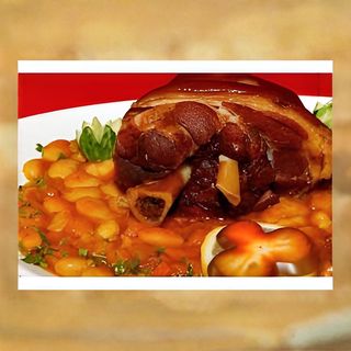 Ciolan zdravan cu iahnie de fasole