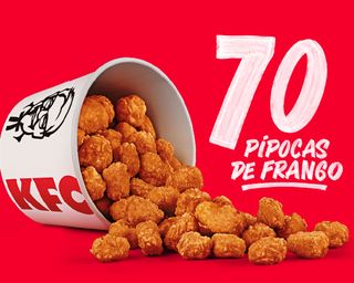 Bucket 70 PopCorn Chicken 