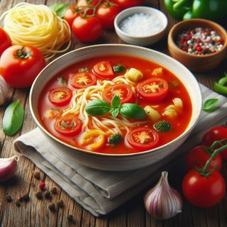 Pomidorowa z makaronem (500ml)