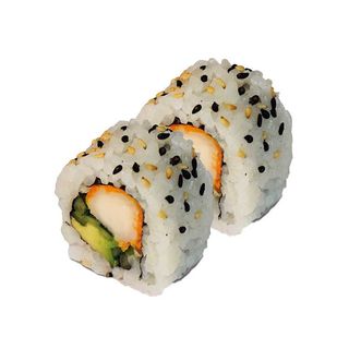 Uramaki pollo, avocado e cetriolo