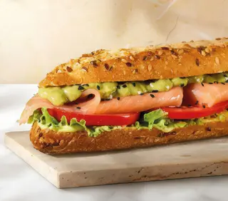 Salmón Guacamole