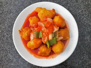 Pollo agridulce