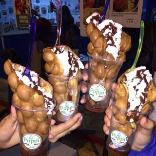 Nutella - bubble waffle