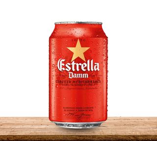 Estrella Damm Cerveza lata 33cl