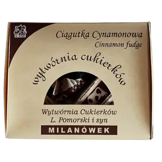 Krówki ciągutki cynamonowe z Milanówka w pudełku 250 g