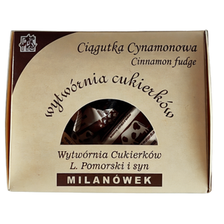 Krówki ciągutki cynamonowe z Milanówka w pudełku 250 g