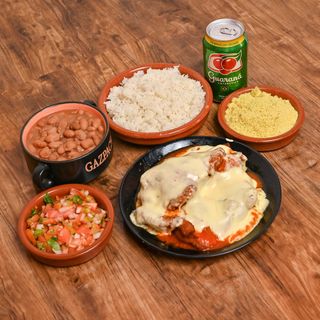 Menú Bistec Parmesana