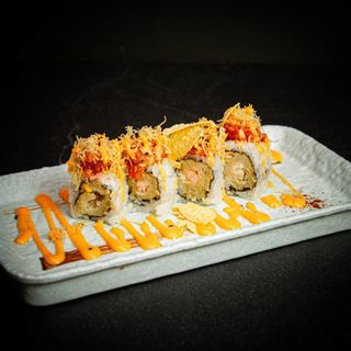 URAMAKI EBITHEN MAGURO SPICY - 8pezzi