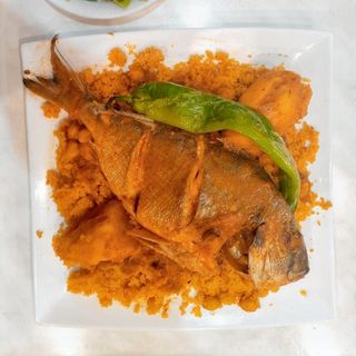 Couscous Daurade (Warka) + 2 Doights de Fatma