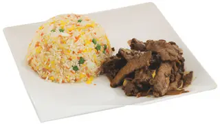 Arroz Con Ternera Curry Estilo Tailandés