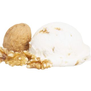 Tarrina De Tarrina De Helado De Nata Y Nueces (Grande)