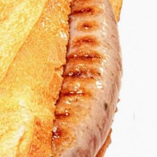 Bocadillo de butifarra blanca