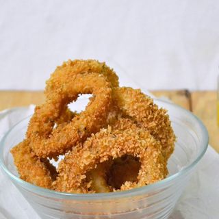 Calamares Fritos Con Sal Y Pimientas