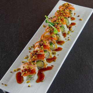 URAMAKI PISTACHIO FLAMBE - 8pezzi