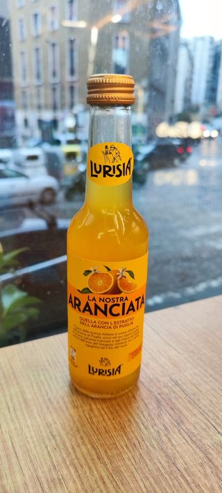Aranciata in vetro 275ml