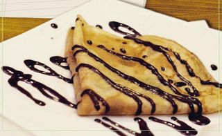 Slatka palačinka džemom od šljiva