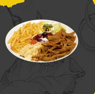 Kebab talerz mega