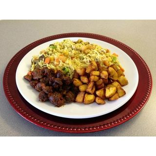 Fried Rice & Plantain Combo