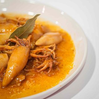 Calamarcitos Encebollados