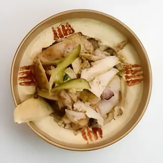 Hoummos shawarma